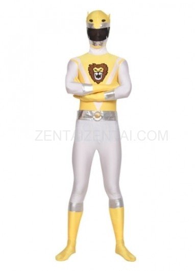 Detachable Mask Unisex Lycra Morph Zentai Suit