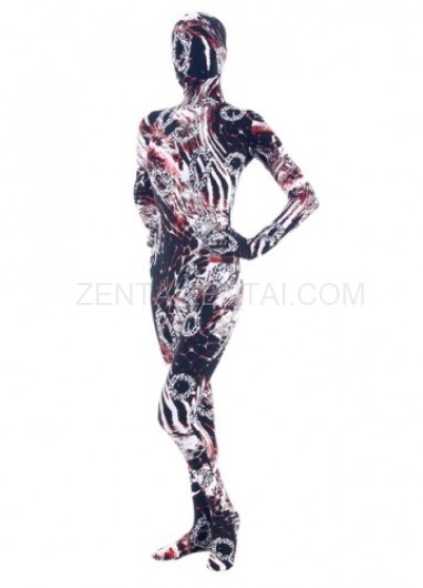Quality Colorful Lycra Spandex Unisex Morph Zentai