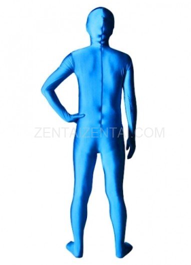 Sweden Flag Pattern Unisex Lycra Morph Zentai Suit