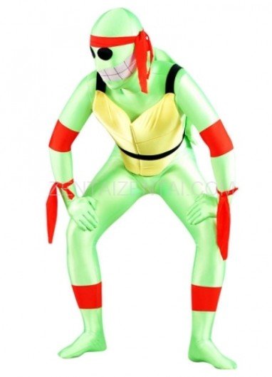 Teenage Mutant Ninja Turtles Lycra Spanex Super Hero Morph Zentai Suit