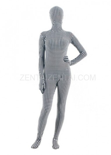 Top Lycra Spandex Unisex Morph Zentai Suit