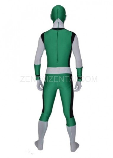 Green Lycra Men\'s Morph Zentai Suit