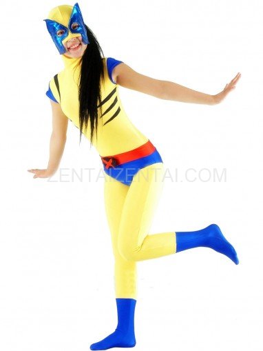Lycra Spandex X-Men Wolverine Catsuit