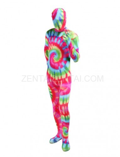 Adult Colorful Full Body Halloween Spandex Holiday Unisex Cosplay Zentai Suit