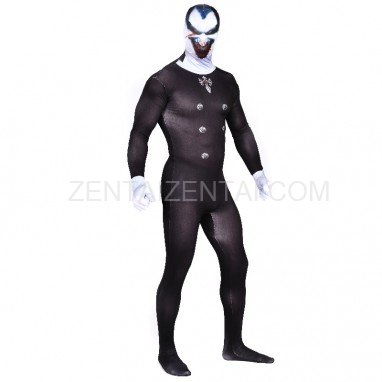 Black Vampire Full Body Halloween Spandex Holiday Unisex Cosplay Zentai Suit