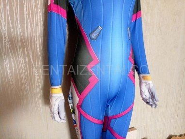 D.va Overwatch Halloween Full Body Spandex Holiday Unisex Lycra Morph Zentai Suit