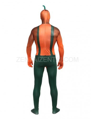 Halloween Ghost Festival Party Packs Pumpkin Spandex Elastic Tights Fullbody Zentai Suit
