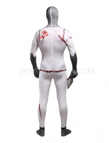 Horrible Doctor Full Body Halloween Spandex Holiday Unisex Cosplay Zentai Suit