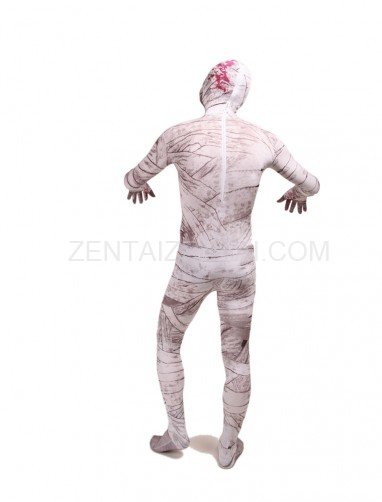 Mummy Full Body Halloween Spandex Holiday Unisex Cosplay Zentai Suit