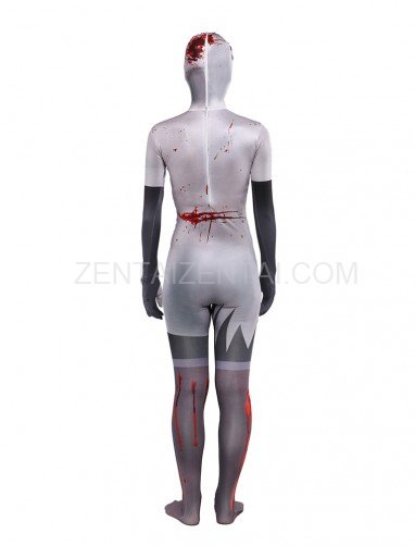 Scary Body Halloween Spandex Holiday Unisex Cosplay Zentai Suit