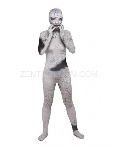 Scary Catoon Full Body Halloween Spandex Holiday Unisex Cosplay Zentai Suit