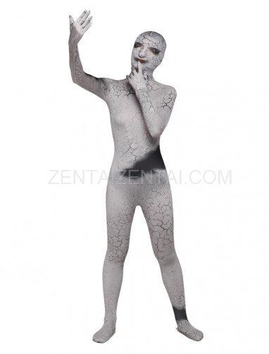 Scary Catoon Full Body Halloween Spandex Holiday Unisex Cosplay Zentai Suit
