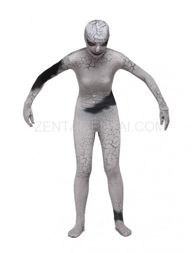 Scary Catoon Full Body Halloween Spandex Holiday Unisex Cosplay Zentai Suit