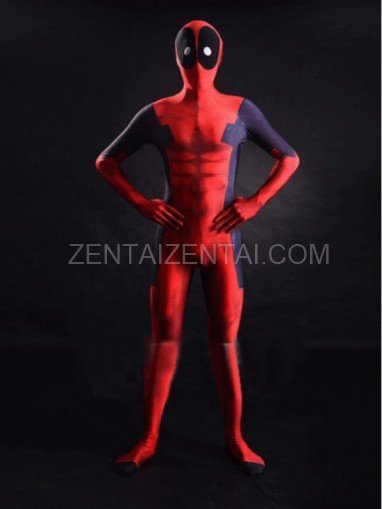 3D Printing Spandex Dealpool Costume Halloween Costume