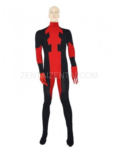 Red Deadpoo Ccostume Spandex Deadpool Cotume