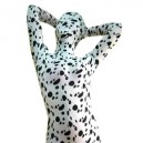 Fullbody Full Body Dalmatian Print Spandex  Morph Zentai Suit