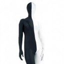 Supply Fullbody Full Body Half Black Half White Spandex Morph Zentai Suit