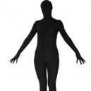 Unicolor Fullbody Full Body Black Spandex Morph Zentai Suit