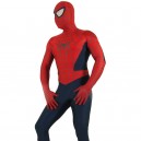 Cheap Red Lycra Spandex Unisex Spiderman Costume