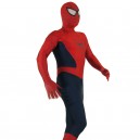 Cheap Red Lycra Spandex Unisex Spiderman Costume