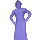 Supply Skirt Style Purple Lycra Spandex Unisex Morph Zentai Suit