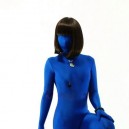 Supply Superior Unicolor Fullbody Full Body Blue Lycra Spandex Unisex Morph Zentai Suit