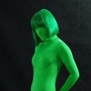Supply Unicolor Fullbody Full Body Green Lycra Spandex Unisex Morph Zentai Suit