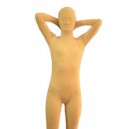 Supply Unusual Yellow Lycra Spandex Unisex Morph Zentai Suit
