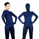 Purplish Blue Lycra Spandex Unisex Morph Zentai Suit