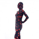 Red Star Lycra Spandex Unisex Morph Zentai Suit Red Star Lycra Spandex Unisex Morph Zentai Suit