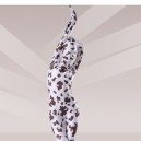 Supply Brown And White Cow Lycra Spandex Unisex Morph Zentai Suit