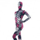 Colorful Lycra Spandex Breathable Morph Zentai Suit