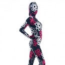 Colorful Lycra Spandex Breathable Morph Zentai Suit