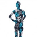 Colorful Lycra Spandex Breathable Unisex Morph Zentai Suit