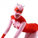 Supply Unusual Suitable Pink And Red Lycra Spandex Super Hero Morph Zentai Suit