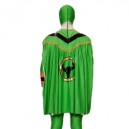 Green Lycra Spandex Super Hero Morph Zentai Suit