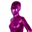 Heavy Red Pink Shiny Metallic Unisex Morph Zentai Suit