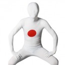 Pattern of Japanese Flag Unisex Lycra Morph Zentai Suit Pattern of Japanese Flag Unisex Lycra Morph Zentai Suit