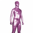 Red Pink Shiny Metallic Unisex Morph Zentai Suit