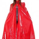 Cool Red PVC Cape