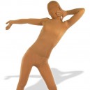 Flesh Color Velour Unisex Morph Zentai Suit