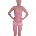 Supply Flesh Transparent Velour Unisex Morph Zentai Suit