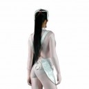 White Sexy Nurse PVC Apron