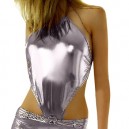 Cool Cheap Silver Shiny Metallic Lingerie