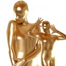 Supply Gold Shiny Metallic Catsuit