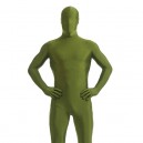 Deep Green Olive Green Full Body Spandex Holiday Unisex Lycra Morph Zentai Suit