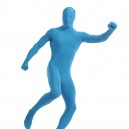 Supply Light Blue Full Body Spandex Holiday Lycra Cosplay Zentai Suit