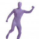 Light Purple Full Body Spandex Holiday Unisex Lycra Morph Zentai Suit Light Purple Full Body Spandex Holiday Unisex Lycra Morph Zentai Suit