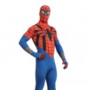 Supply Red and Blue Spiderman Super Hero Full Body Spandex Holiday Unisex Lycra Morph Zentai Suit