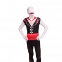 Black Sleeveless Suits Full Body Halloween Spandex Holiday Unisex Cosplay Zentai Suit